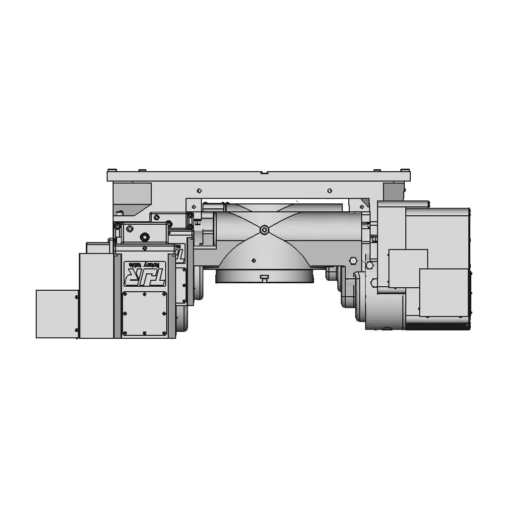 Tjr 5 Th Axis Rotary Table Fhr 255Cl | Industrial CAD Design_270_0_degree_snapshot