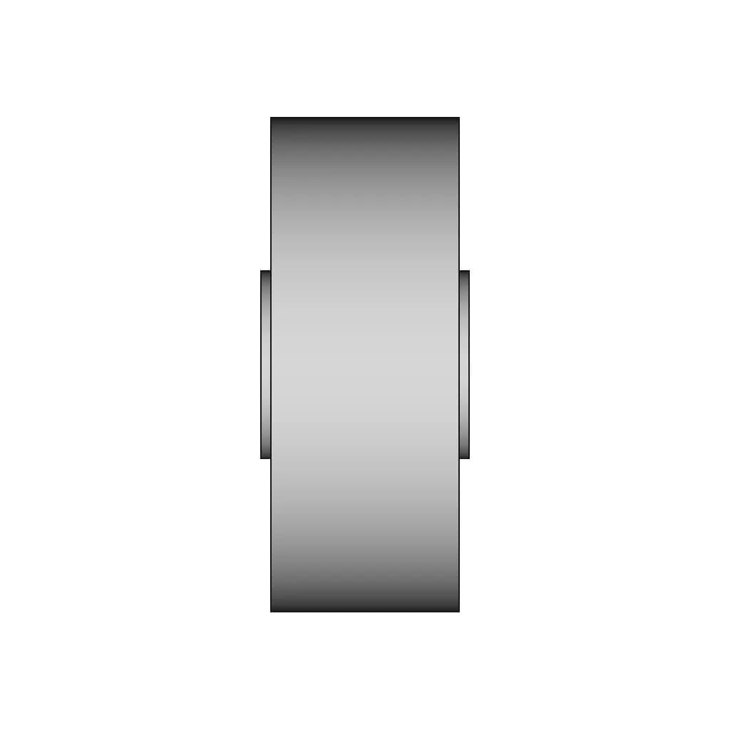 Recessed Pulley Or Hub Component With Central Bore | Industrial CAD Design_0_0_degree_snapshot