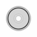Recessed Pulley Or Hub Component With Central Bore | Industrial CAD Design_0_270_degree_snapshot