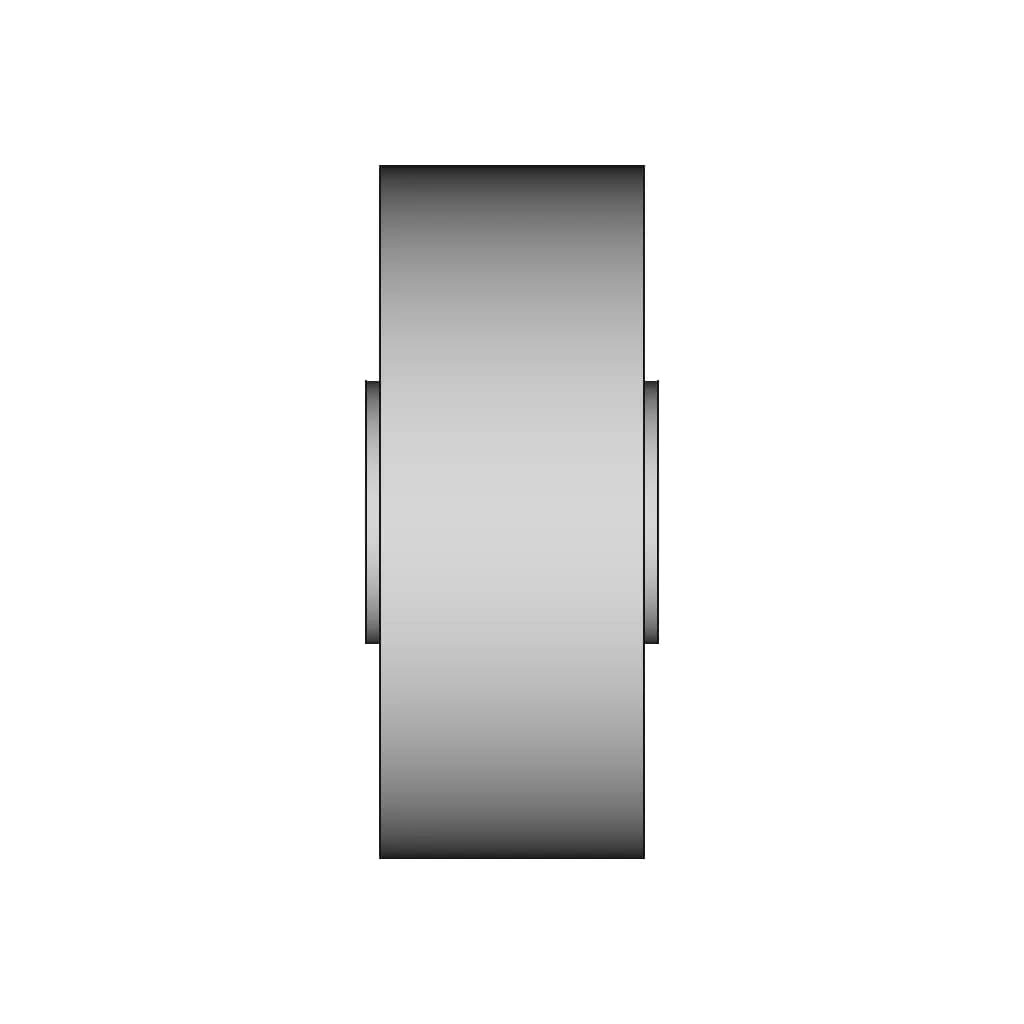 Recessed Pulley Or Hub Component With Central Bore | Industrial CAD Design_90_0_degree_snapshot