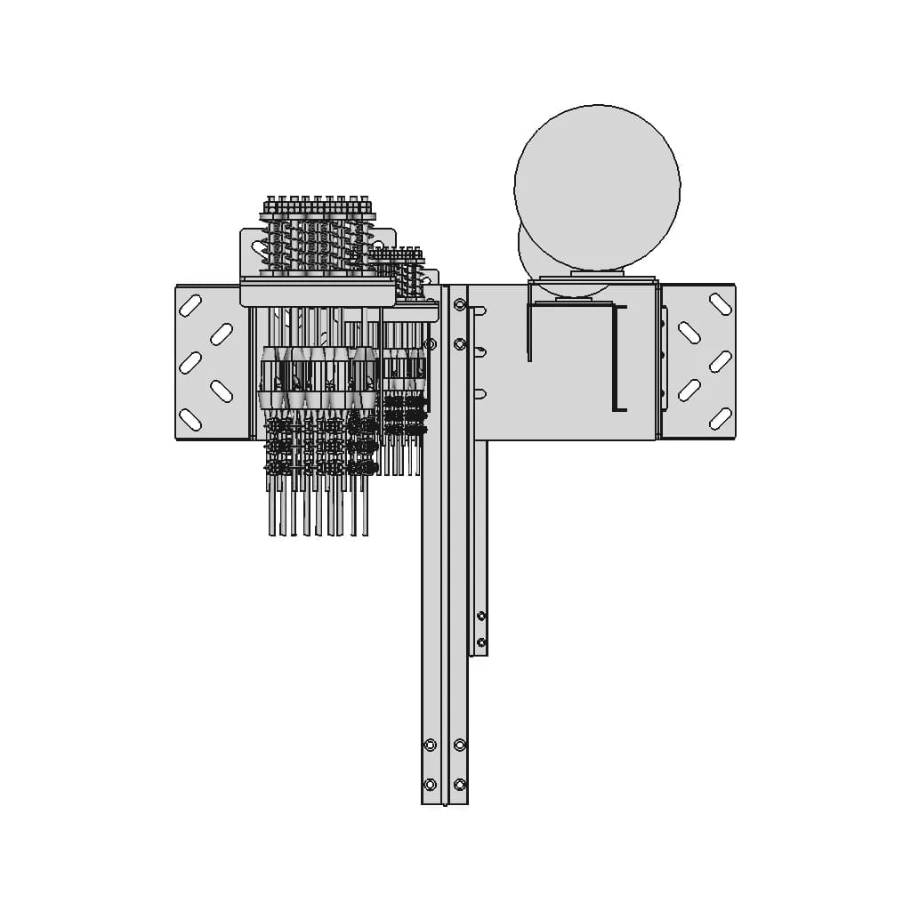 Raya Ve Duvara Baglantili Mrl Asansor Karsi Fixpunt | Industrial CAD Design_0_0_degree_snapshot