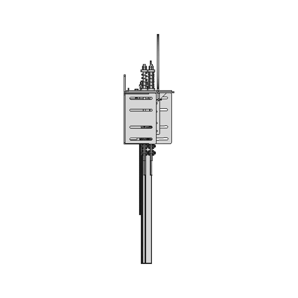 Raya Ve Duvara Baglantili Mrl Asansor Karsi Fixpunt | Industrial CAD Design_0_270_degree_snapshot