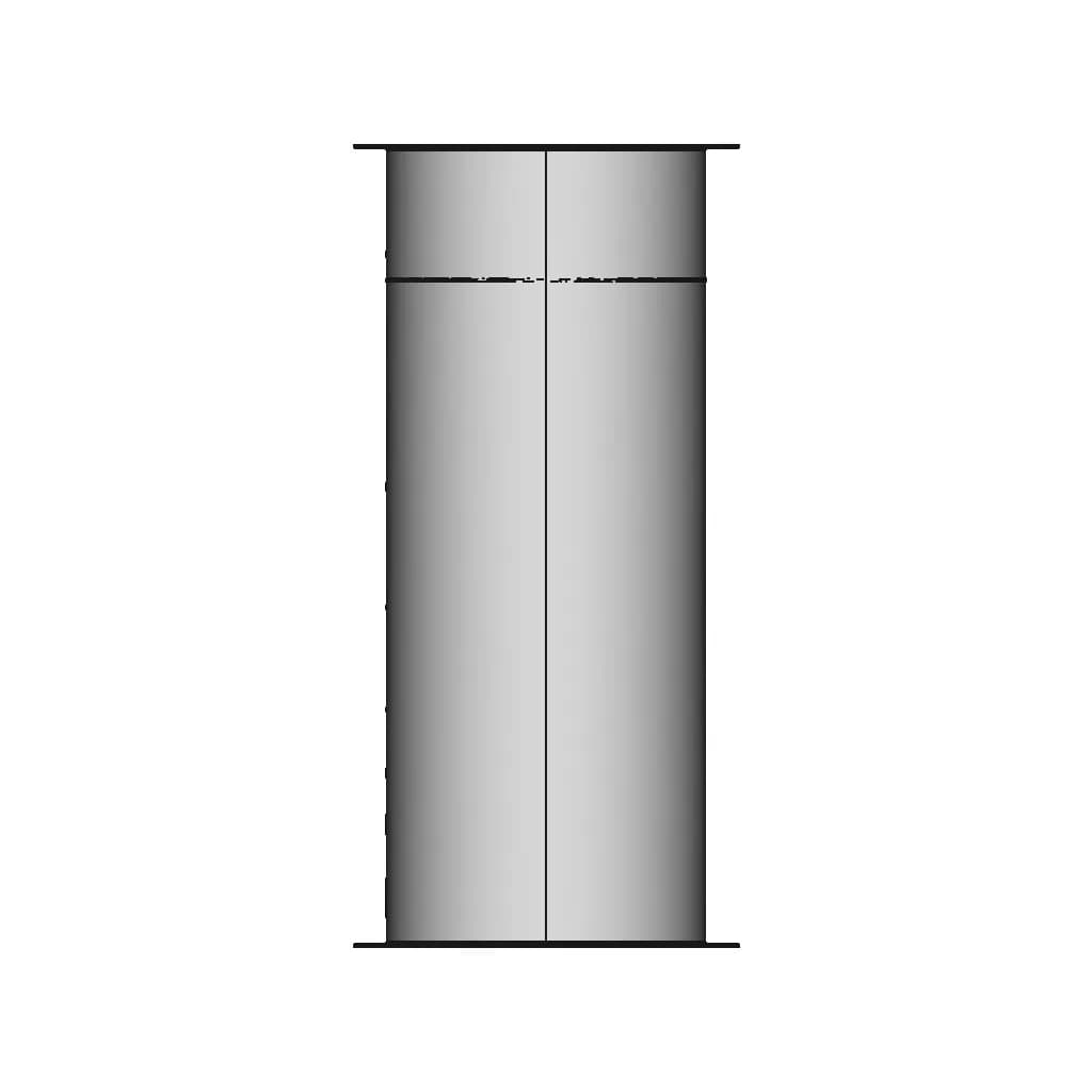 Pipe O400 With Branch O280 27 1 | Industrial CAD Design_0_270_degree_snapshot