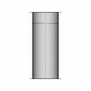 Pipe O400 With Branch O280 27 1 | Industrial CAD Design_0_270_degree_snapshot
