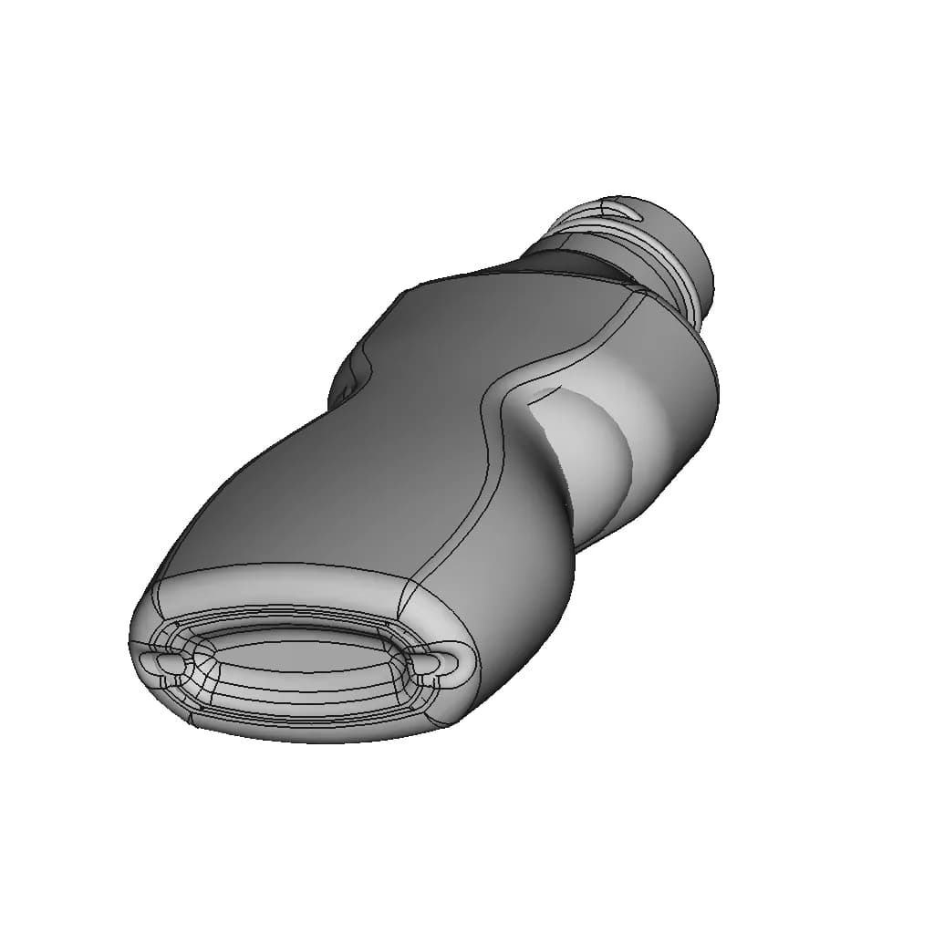 Liquid Sugar Bottle Proposal 1 | Industrial CAD Design_60_30_degree_snapshot