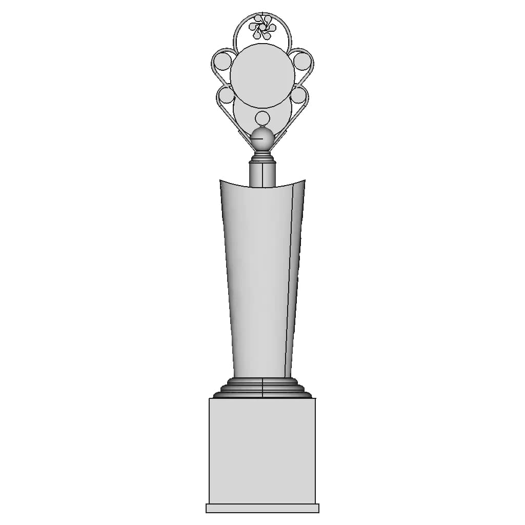 Achievement Shield 1 | Industrial CAD Design_0_270_degree_snapshot