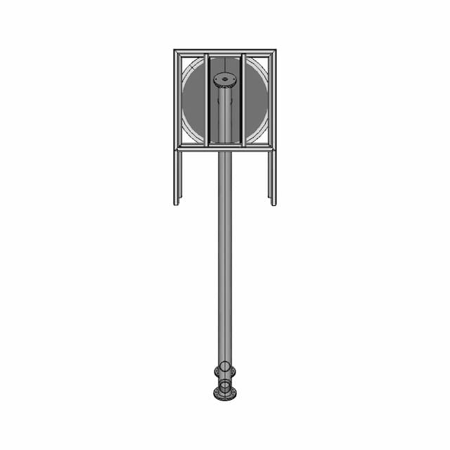 Powder Auger Feeder 1 | CAD Model for Energy Systems