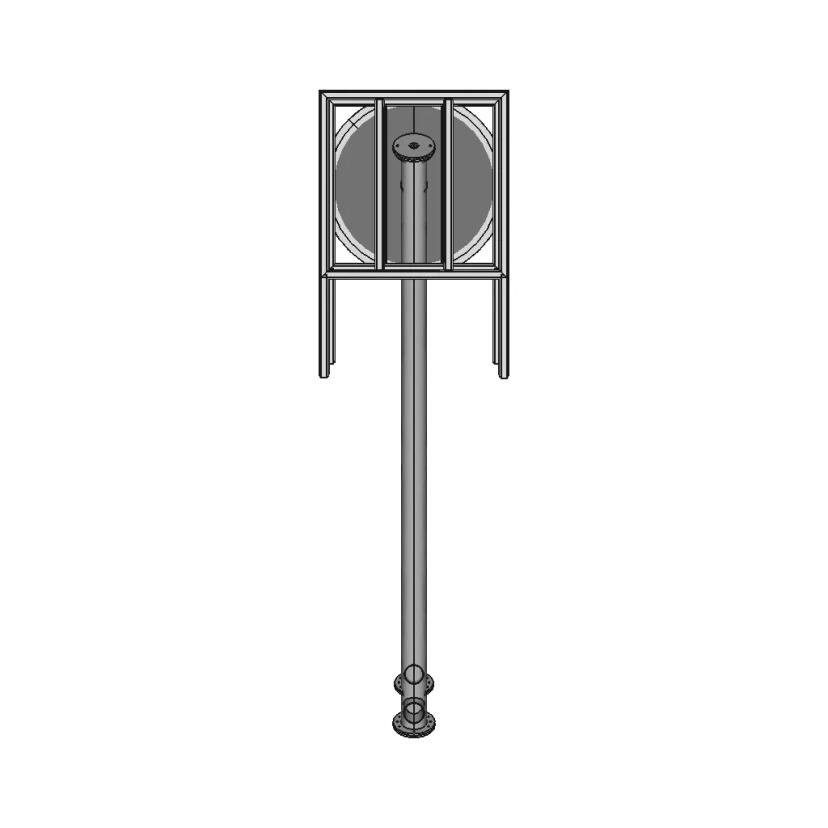 Powder Auger Feeder 1 | CAD Model for Energy Systems