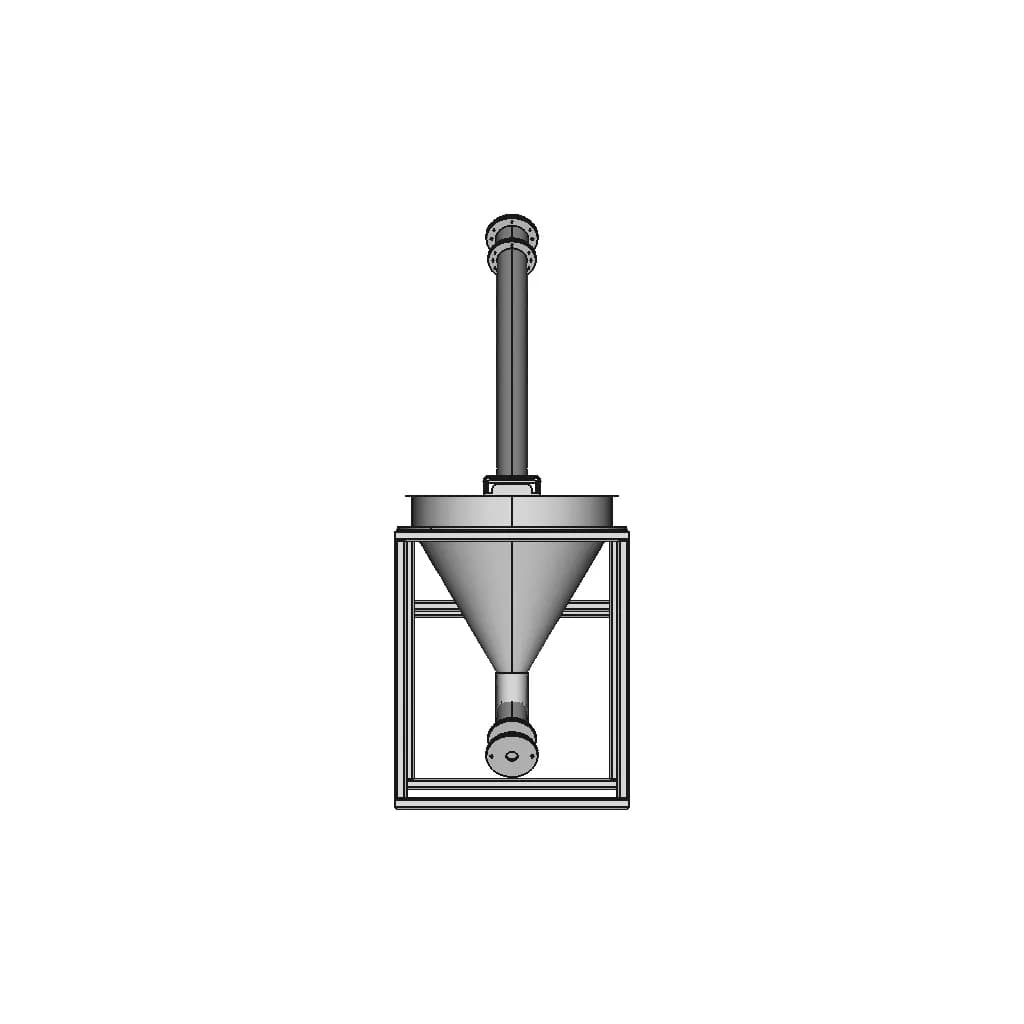Powder Auger Feeder 1 | CAD Model for Energy Systems_270_0_degree_snapshot