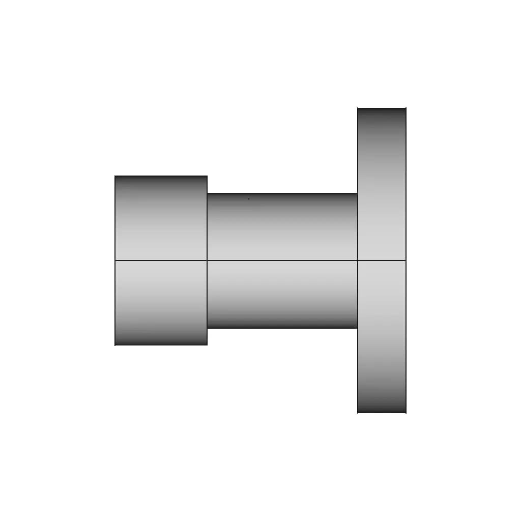 Cylindrical Flange Connector With Mounting Base 1 | Industrial CAD Design_0_90_degree_snapshot