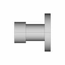 Cylindrical Flange Connector With Mounting Base 1 | Industrial CAD Design_0_90_degree_snapshot