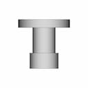 Cylindrical Flange Connector With Mounting Base 1 | Industrial CAD Design_270_0_degree_snapshot