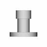 Cylindrical Flange Connector With Mounting Base 1 | Industrial CAD Design_90_0_degree_snapshot