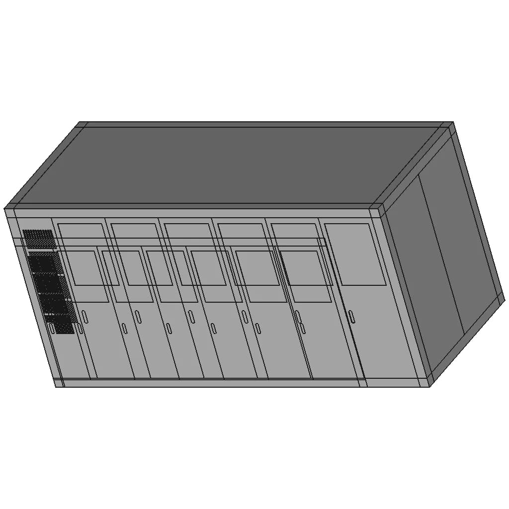 Huawei Luna2000 4 5Mwh Bess 1 | CAD Model for Energy Systems_60_30_degree_snapshot