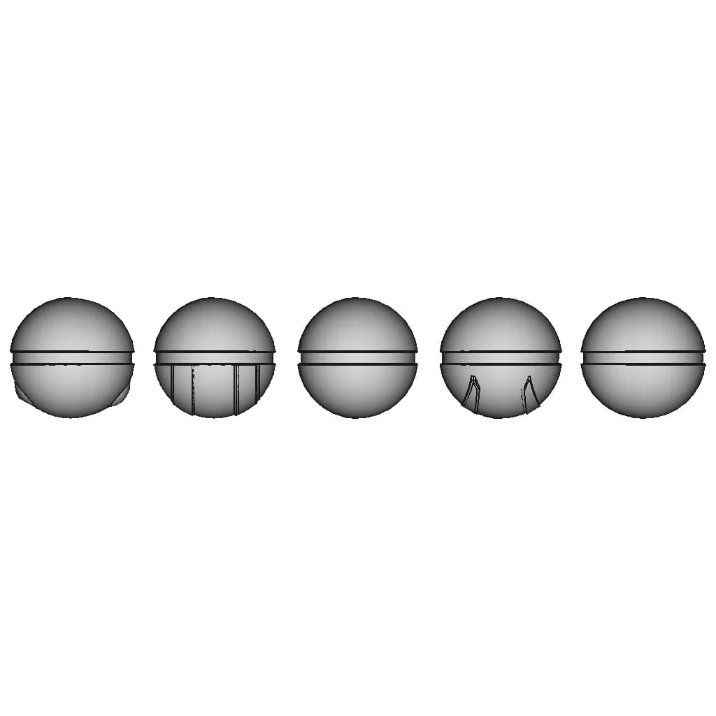 Pokeball Variants 1 | Industrial CAD Design_270_0_degree_snapshot
