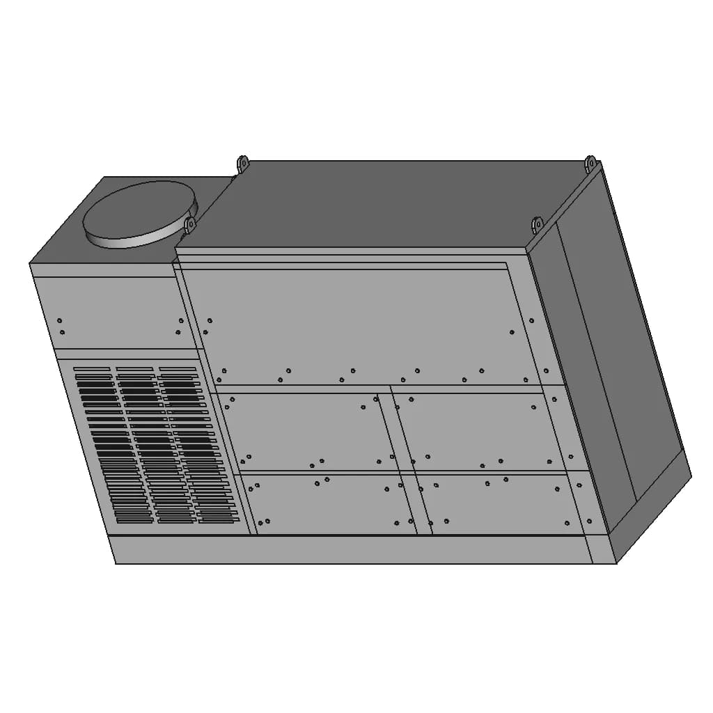 Ingecon Pcs Sun 3660Tl Inverter 1 | CAD Model for Energy Systems_60_30_degree_snapshot
