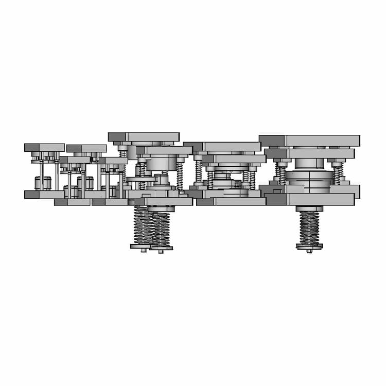 Washing Machine Rotary Disc Stamping Mold 1 | Industrial CAD Design
