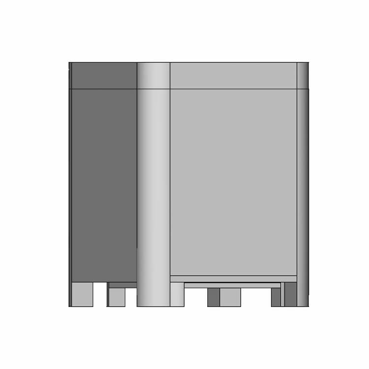 Bedside Table 26 | Industrial CAD Design