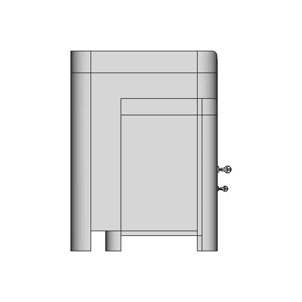Bedside Table 26 | Industrial CAD Design_0_270_degree_snapshot