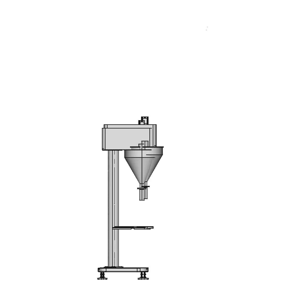 Semi Automatic Powder Filling Machine 1 | CAD Model for Energy Systems_0_270_degree_snapshot