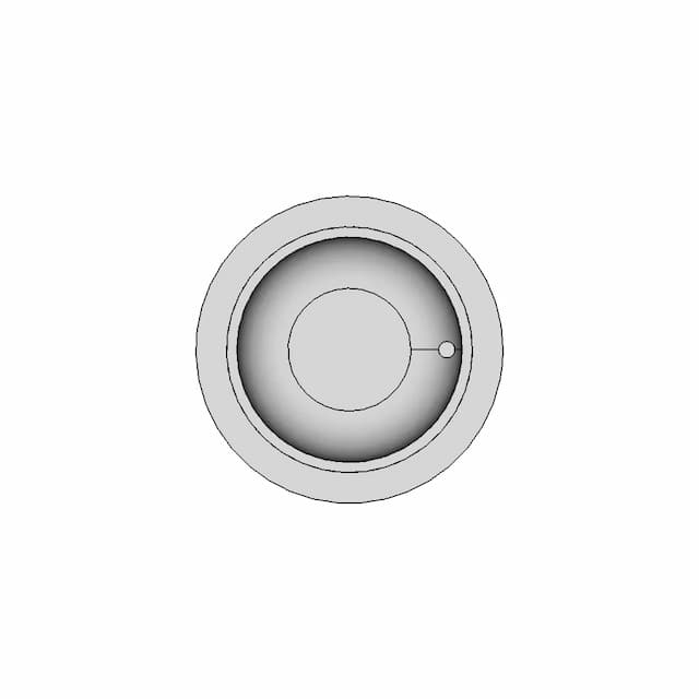 Muffola Punto Terminazione Arretrato Fibra Ottica Pfp 1 | CAD Model for Energy Systems