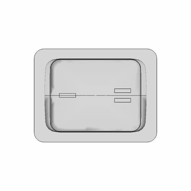 Rocker Switch Kcd4 203 1 | CAD Model for Energy Systems