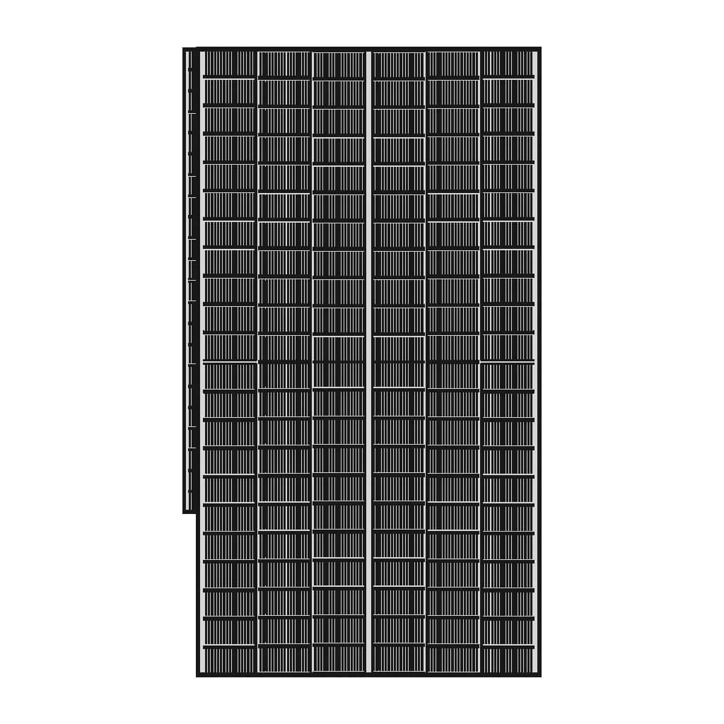 Solar Panel 695W 720W 1 | CAD Model for Energy Systems_270_0_degree_snapshot