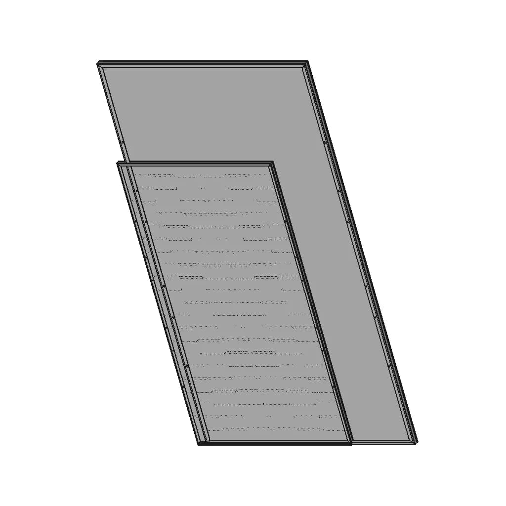 Solar Panel 695W 720W 1 | CAD Model for Energy Systems_60_30_degree_snapshot