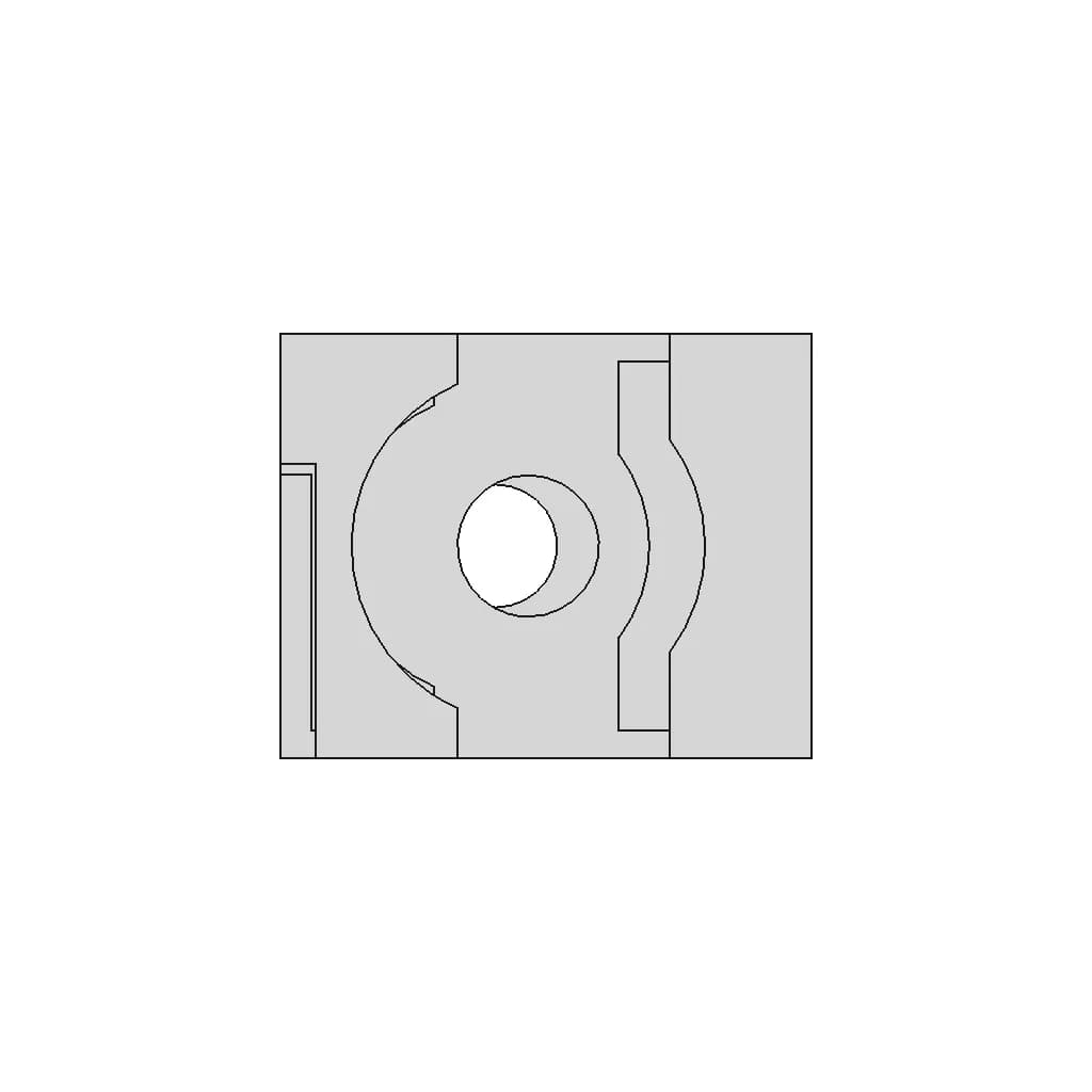 Custom Mechanical Bracket With Integrated Clamp And Mounting | Industrial CAD Design_0_270_degree_snapshot