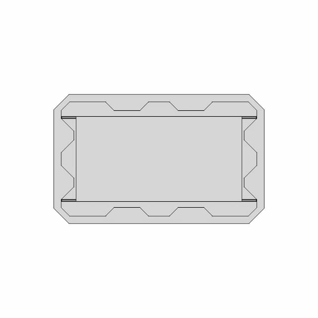 Pozzetto Fibra Ottica Telecomunicazione 40 X 76 1 | CAD Model for Energy Systems