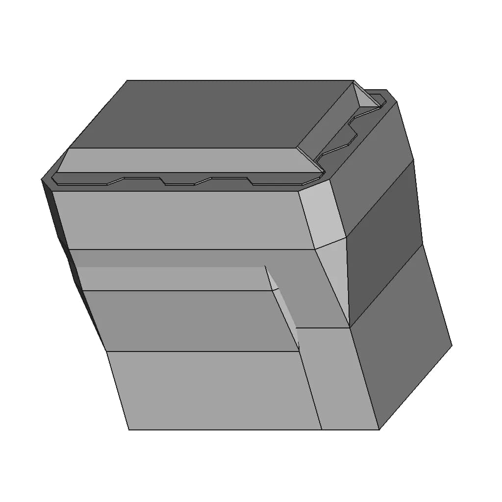 Pozzetto Fibra Ottica Telecomunicazione 40 X 76 1 | CAD Model for Energy Systems_60_30_degree_snapshot