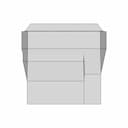 Pozzetto Fibra Ottica Telecomunicazione 40 X 76 1 | CAD Model for Energy Systems_90_0_degree_snapshot