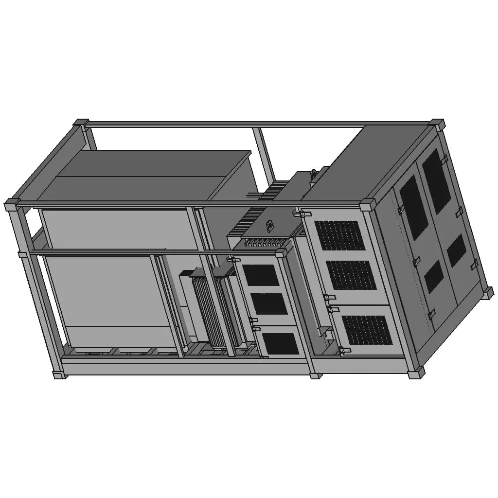 Sma Power Station Mvps 4Xxx S2Sk003 1 | CAD Model for Energy Systems_60_30_degree_snapshot