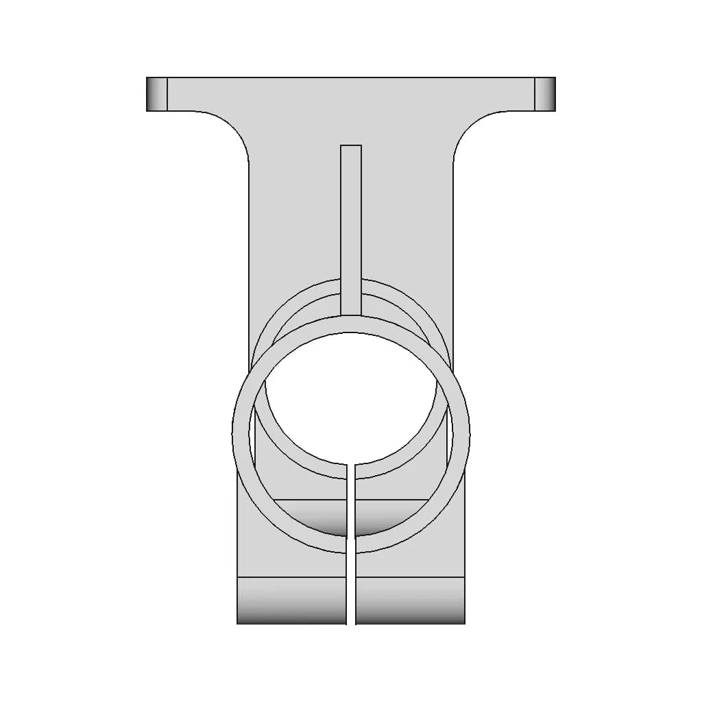 Pipe Holder 20 | Industrial CAD Design_270_0_degree_snapshot