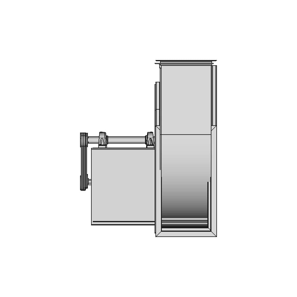 Centrifugal Fan Ventilador Centrifugo 1 | CAD Model for Energy Systems_0_90_degree_snapshot