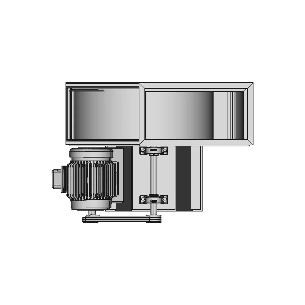 Centrifugal Fan Ventilador Centrifugo 1 | CAD Model for Energy Systems_270_0_degree_snapshot