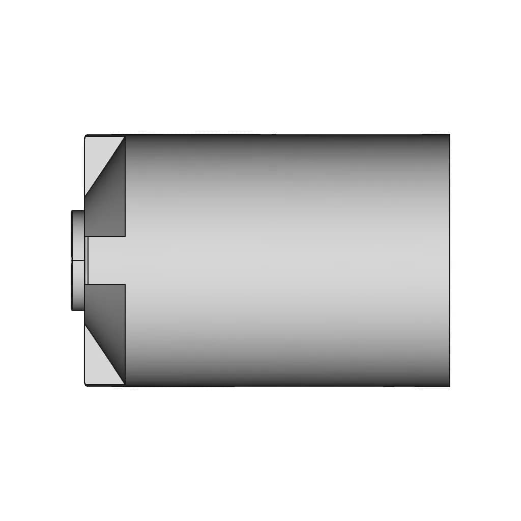 Water Tank 5000L Real Size 1 | CAD Model for Energy Systems_0_90_degree_snapshot