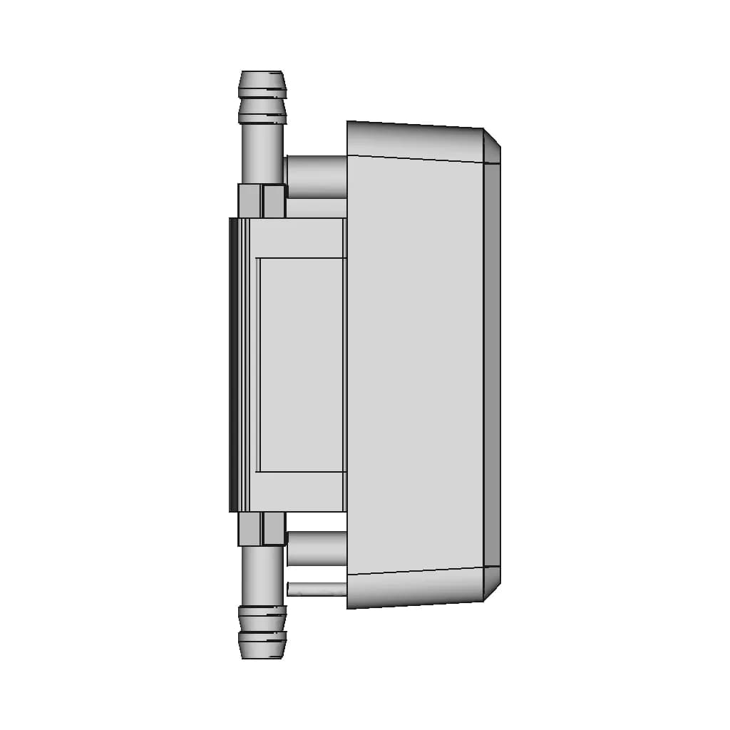 Hobbywing Seaking 120A V3 1 | CAD Model for Energy Systems_0_90_degree_snapshot