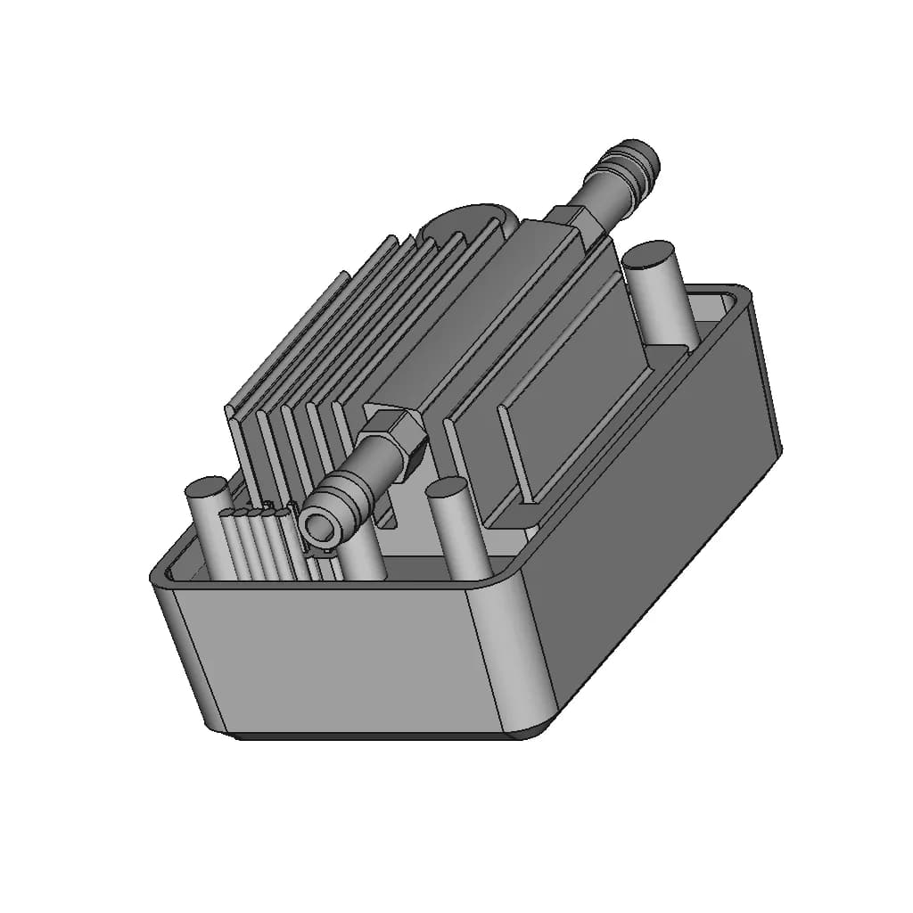 Hobbywing Seaking 120A V3 1 | CAD Model for Energy Systems_60_30_degree_snapshot
