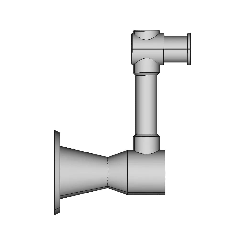 Piece Of Piping 1 | Industrial CAD Design_0_270_degree_snapshot