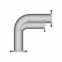 90 Degree Flanged Pipe Elbow 1 | Industrial CAD Design_90_0_degree_snapshot