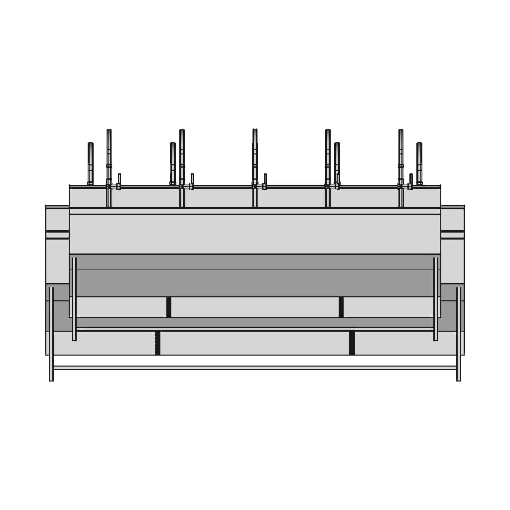 Stainless Steel Industrial Sink 1 | Industrial CAD Design_0_90_degree_snapshot