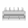 Stainless Steel Industrial Sink 1 | Industrial CAD Design_0_90_degree_snapshot