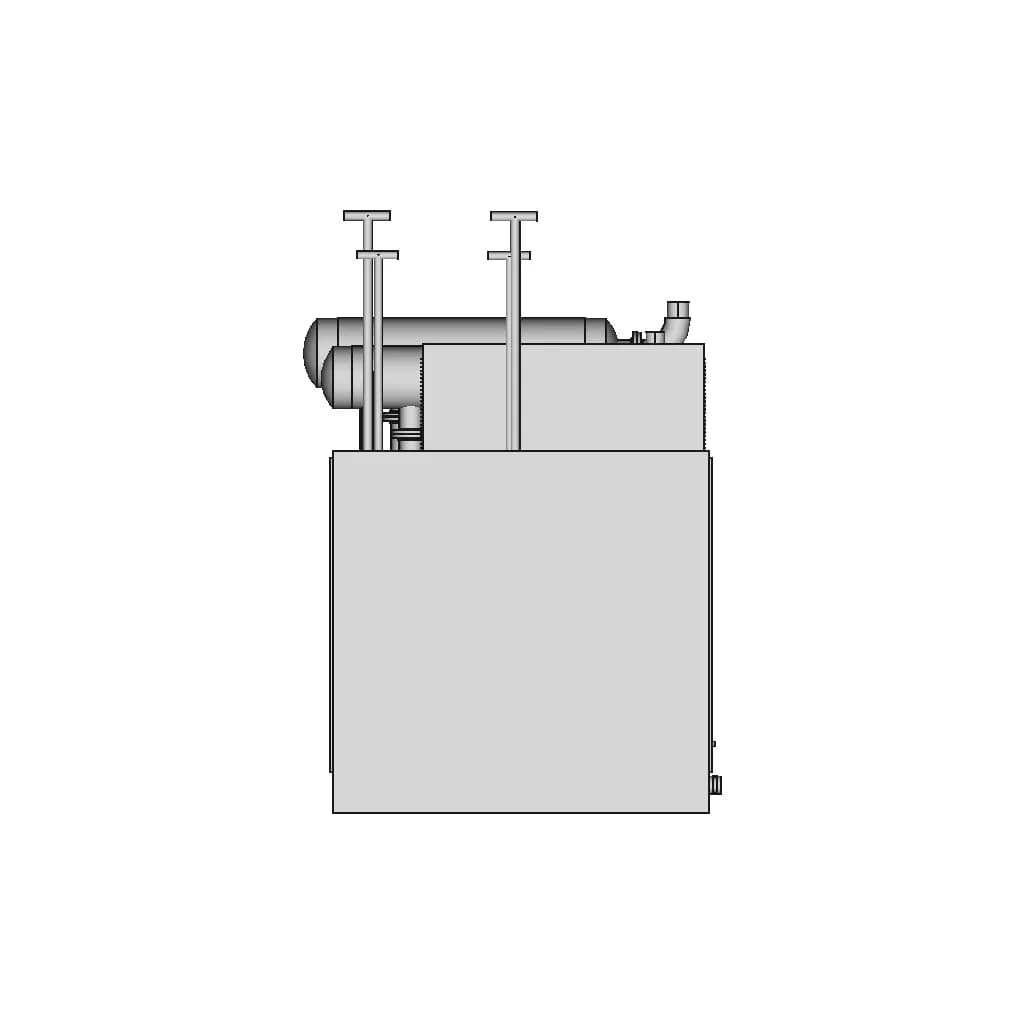 Gas Compressor Unit With Cabine Small 1 | CAD Model for Energy Systems_0_0_degree_snapshot