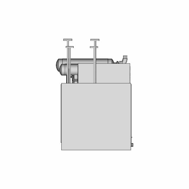Gas Compressor Unit With Cabine Small 1 | CAD Model for Energy Systems