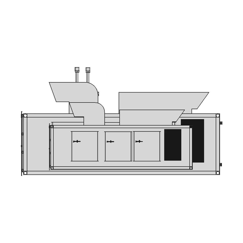Gas Compressor Unit With Cabine 1 | CAD Model for Energy Systems_0_90_degree_snapshot