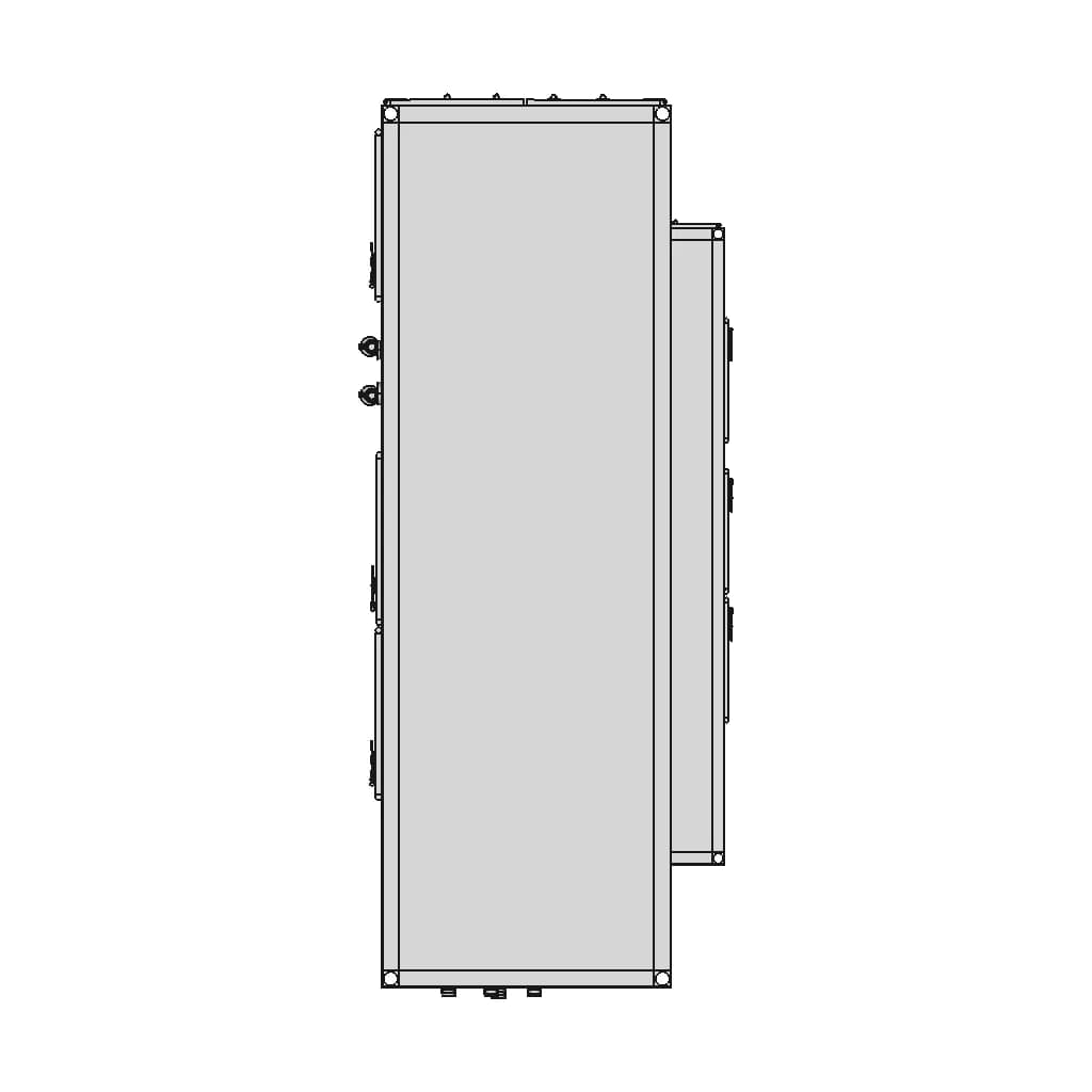 Gas Compressor Unit With Cabine 1 | CAD Model for Energy Systems_90_0_degree_snapshot