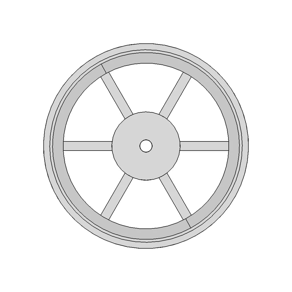 Pulley 264 | Industrial CAD Design_270_0_degree_snapshot