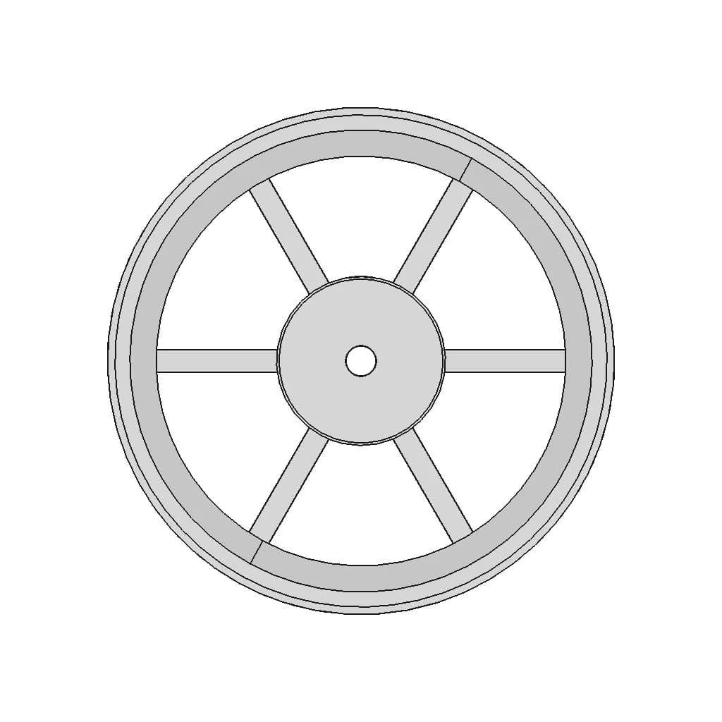 Pulley 264 | Industrial CAD Design_90_0_degree_snapshot