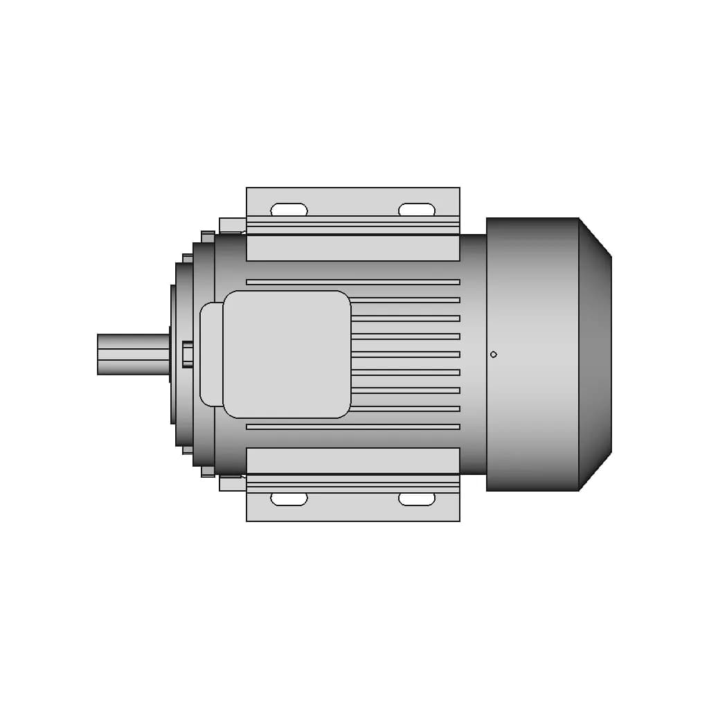 Ac Motor 42 | CAD Model for Energy Systems_270_0_degree_snapshot